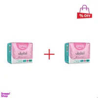 نوار بهداشتی بالدار پنبه ریز (Panberes) مدل لطیف خیلی نازک سایز بزرگ بسته 10 عددی مجموعه 2 عددی