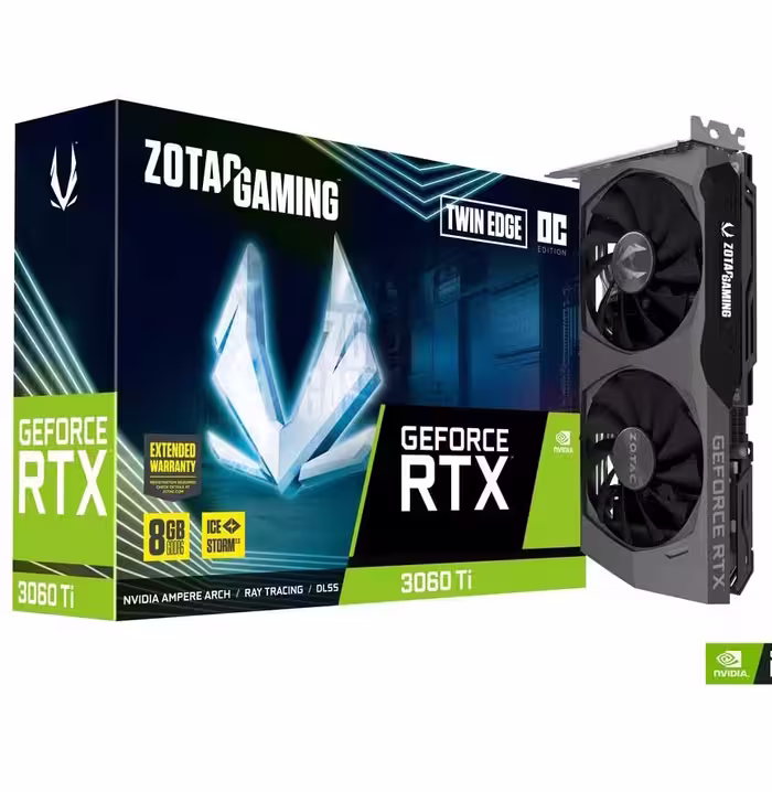 کارت گرافیک ZOTAC RTX 3060 TI Trinity 8GB