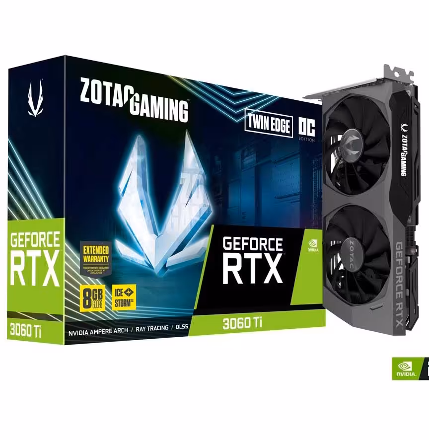 کارت گرافیک ZOTAC RTX 3060 TI Trinity 8GB