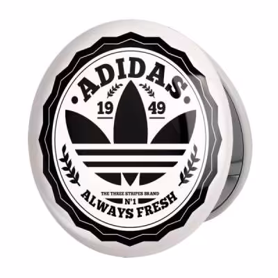 آینه جیبی خندالو طرح آدیداس Adidas مدل تاشو کد 23474