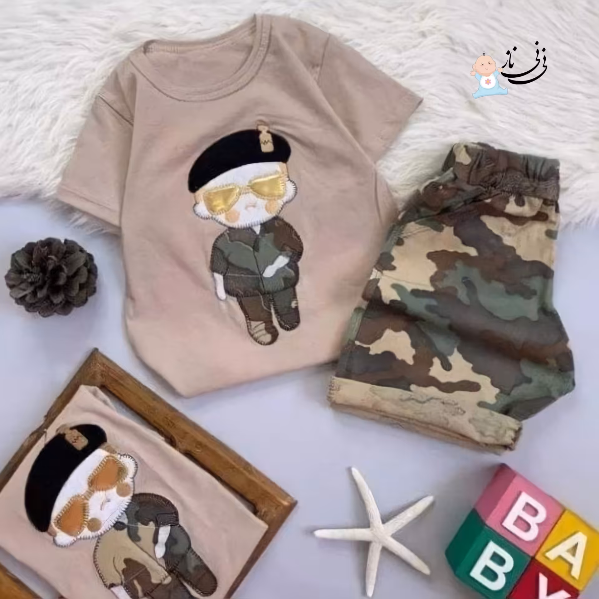 تیشرت شلوارک سرباز 