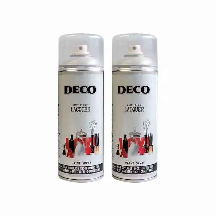 اسپری کلر مات دکو مدل d1 حجم 400 میلی لیتر مجموعه 2 عددی