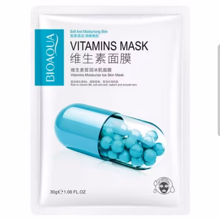 ماسک ورقه ای ویتامین بیوآکوا (آرایشی هوتران)