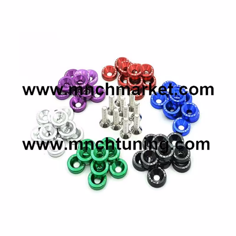 واشر درب موتور خودرو قابل نصب برای تمام خودرو ها رنگ سبز