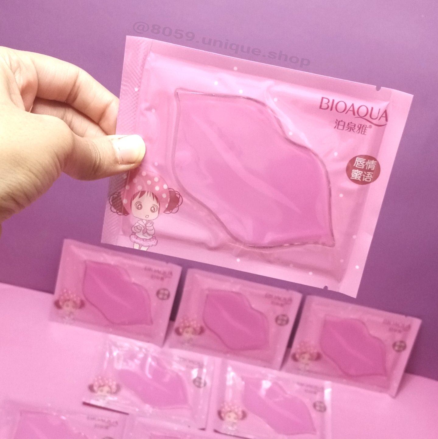 ماسک ورقه ای لب بیوآکوا 