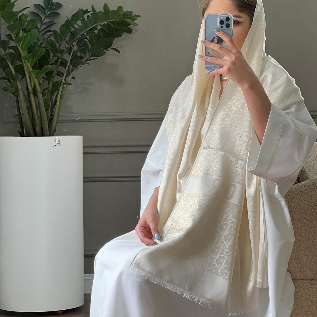 شال لمه دار مجلسی وارداتی