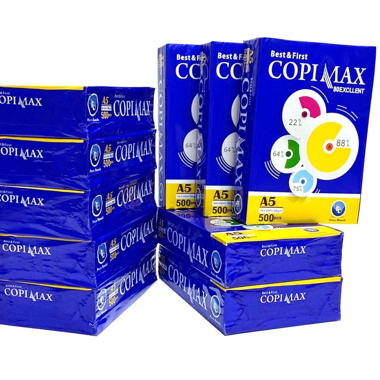کاغذ A5 تعداد 10 بسته
