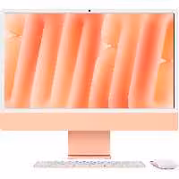 آی‎ مک 24 اینچ M4 پردازنده 10core – 10core حافظه رم 24 گیگابایت ظرفیت 512 گیگابایت SSD نارنجی Z1EW0008B - Hiapple.ir