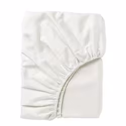 ملحفه ایکیا  مدل NATTJASMIN                     سایز 200×160 سانتی متر   سفید
