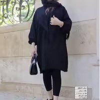 مانتو زنانه سایزبزرگ قد 90 ترنیان