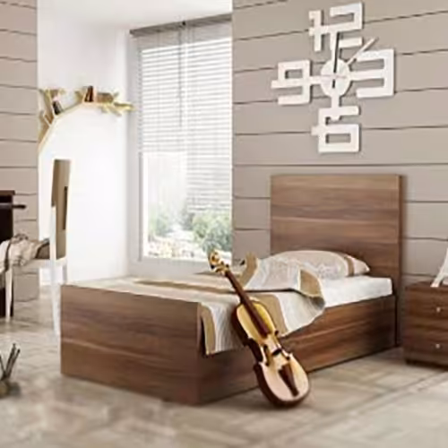 تخت خواب یک نفره مدل البرز بدون کشو بدون تشک(پس کرایه)