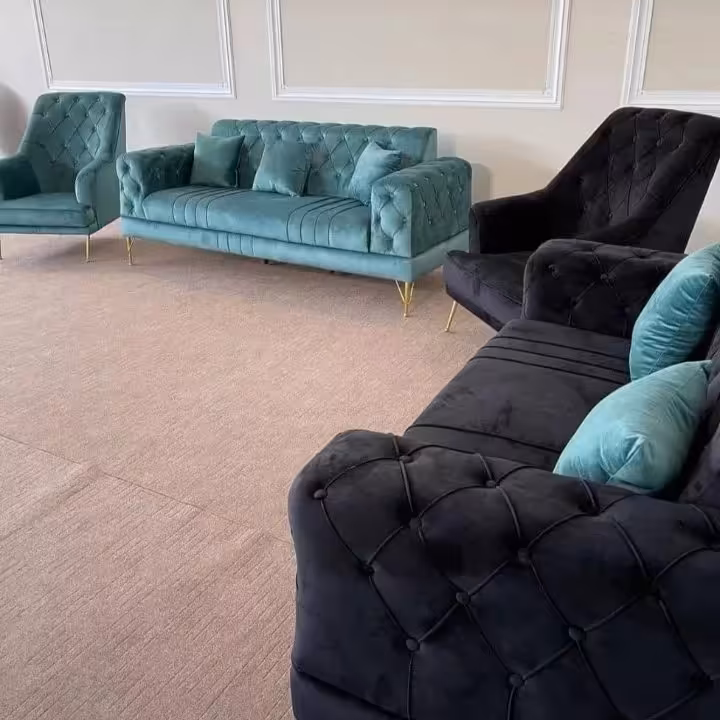 مبلمان راحتی چستر مکعبی 