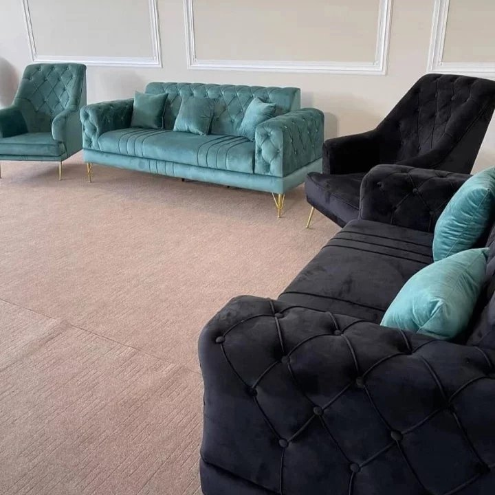 مبلمان راحتی چستر مکعبی 