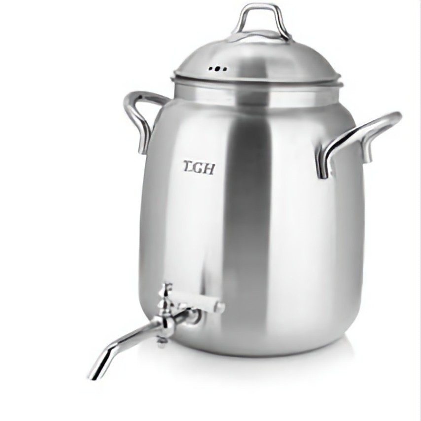 کتری 10 لیتر  مات شیر دار قیطاسی کد 1010