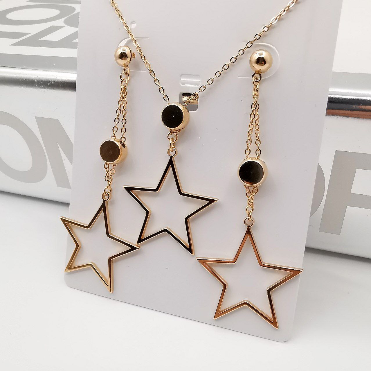 نیم ست زنانه ژوپینگ مدل ستاره کد B1066