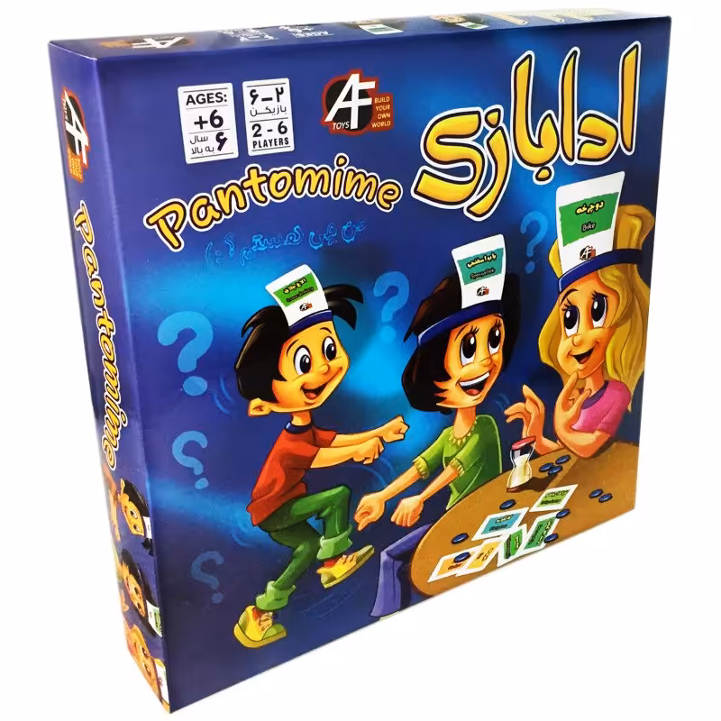 بازی فکری ادا بازی 2 تا 6 نفر