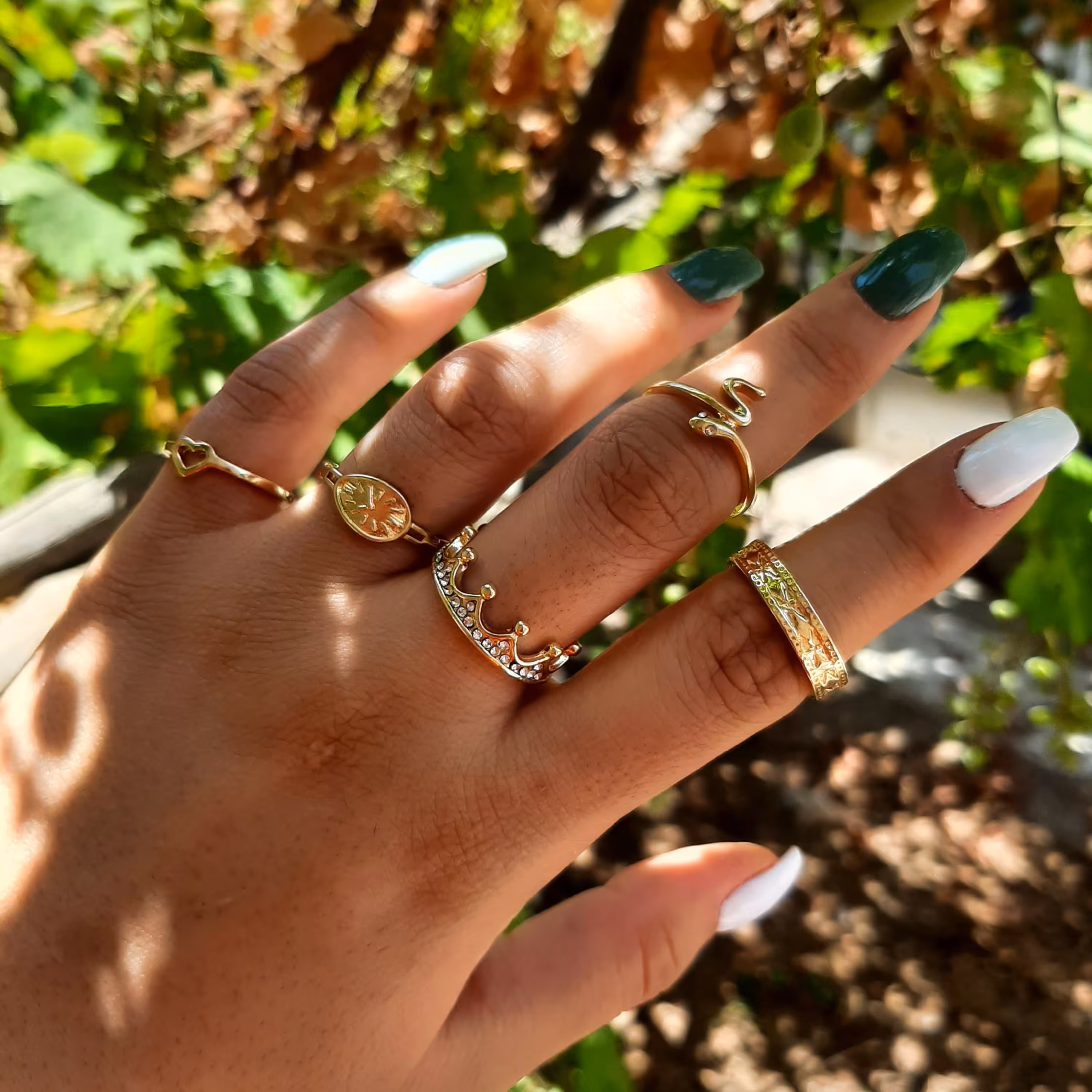 پک انگشتر کد 904رنگ ثابت