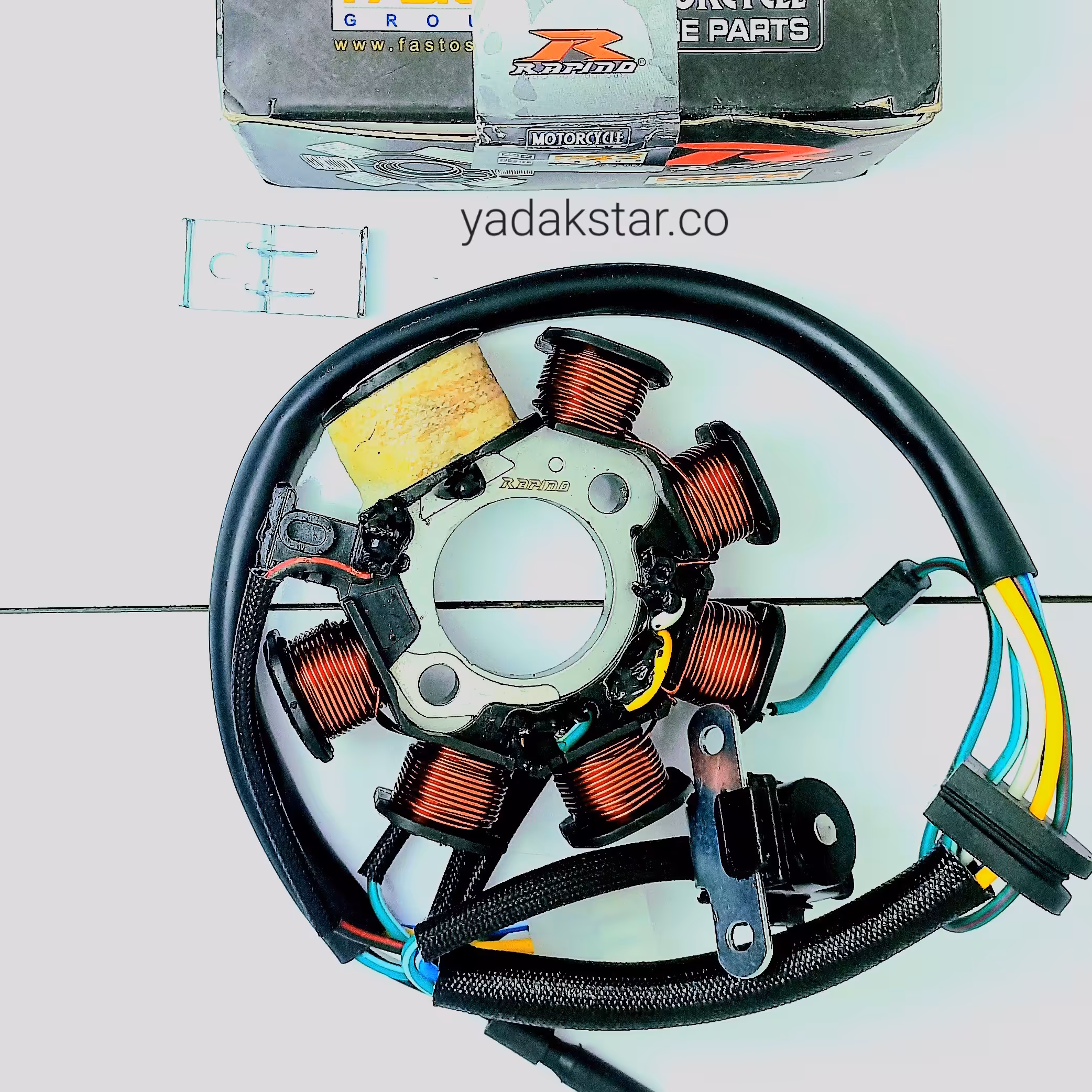 بوبین برق 8پر ( ساده) هوندا برند راپیدو با تضمین اصالت و مرجوعی کالا ارسال با پست پیشتاز و تیپاکس1 الی 2روزه 
