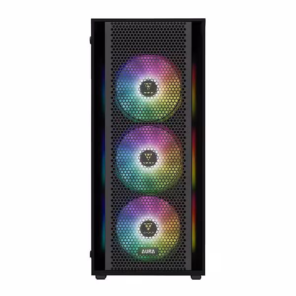 کیس کامپیوتر گیم دیاس مدل AURA GC2 ELITE MESH ARGB MID-Tower Case