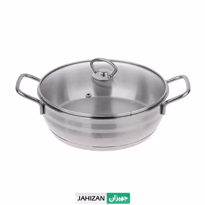 تابه استیل دستی لوکس سایز 24