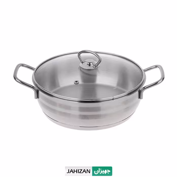 تابه استیل دستی لوکس سایز 24