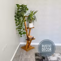 استند گلدان روستیک دکور مدل I6 