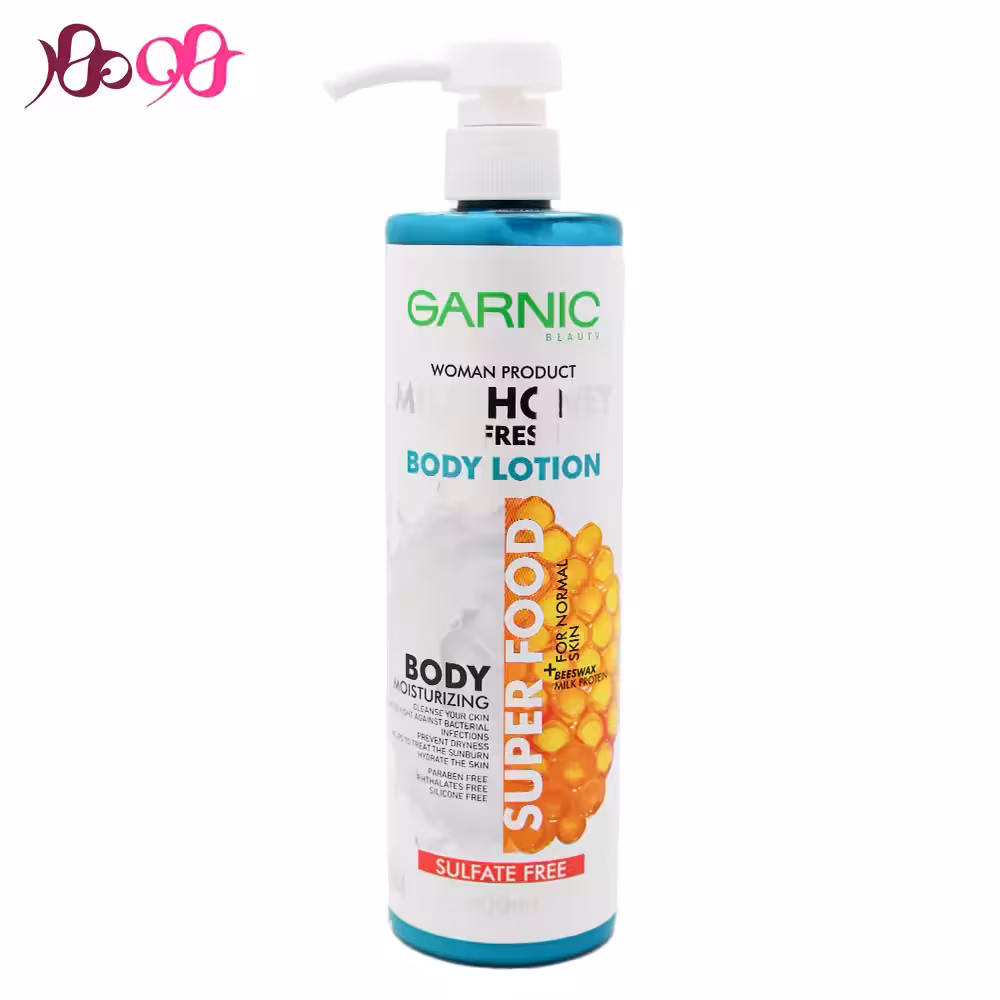 لوسیون بدن شیر و عسل گارنیک Garnic
