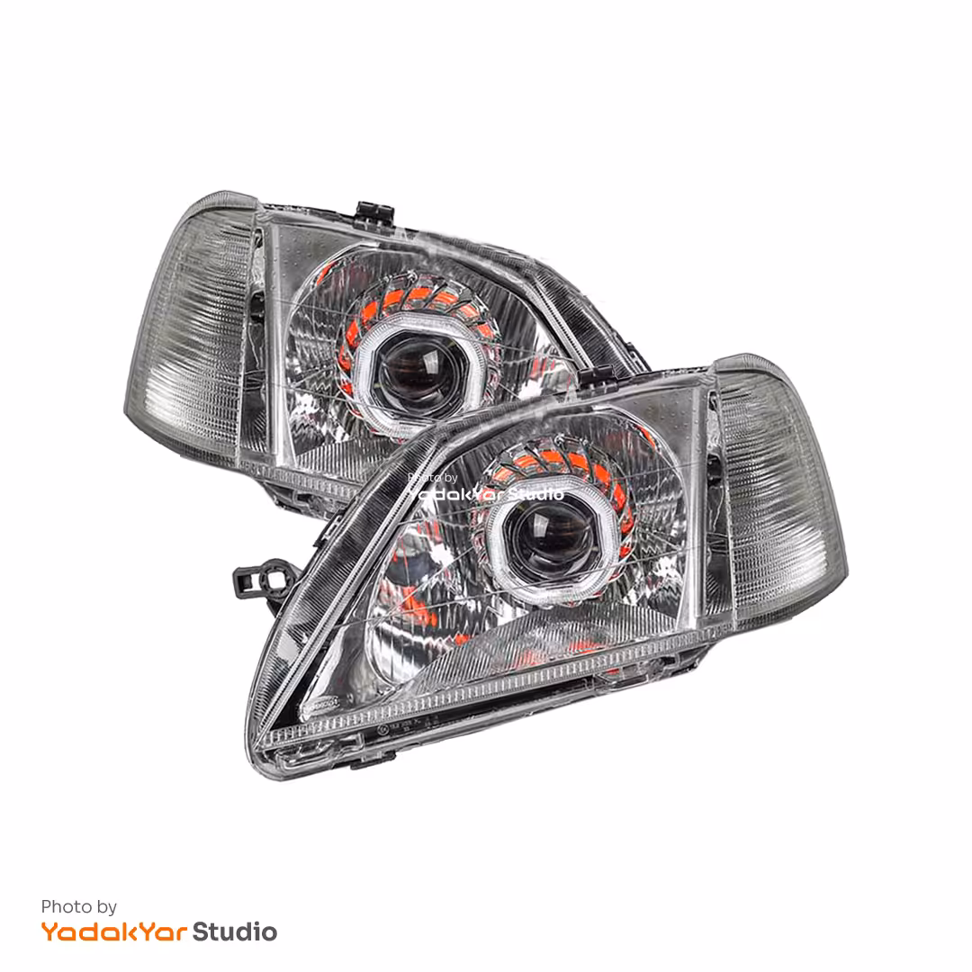 چراغ اسپرت ال نود جلو جفت ایران طرح لنزدار توربینی
