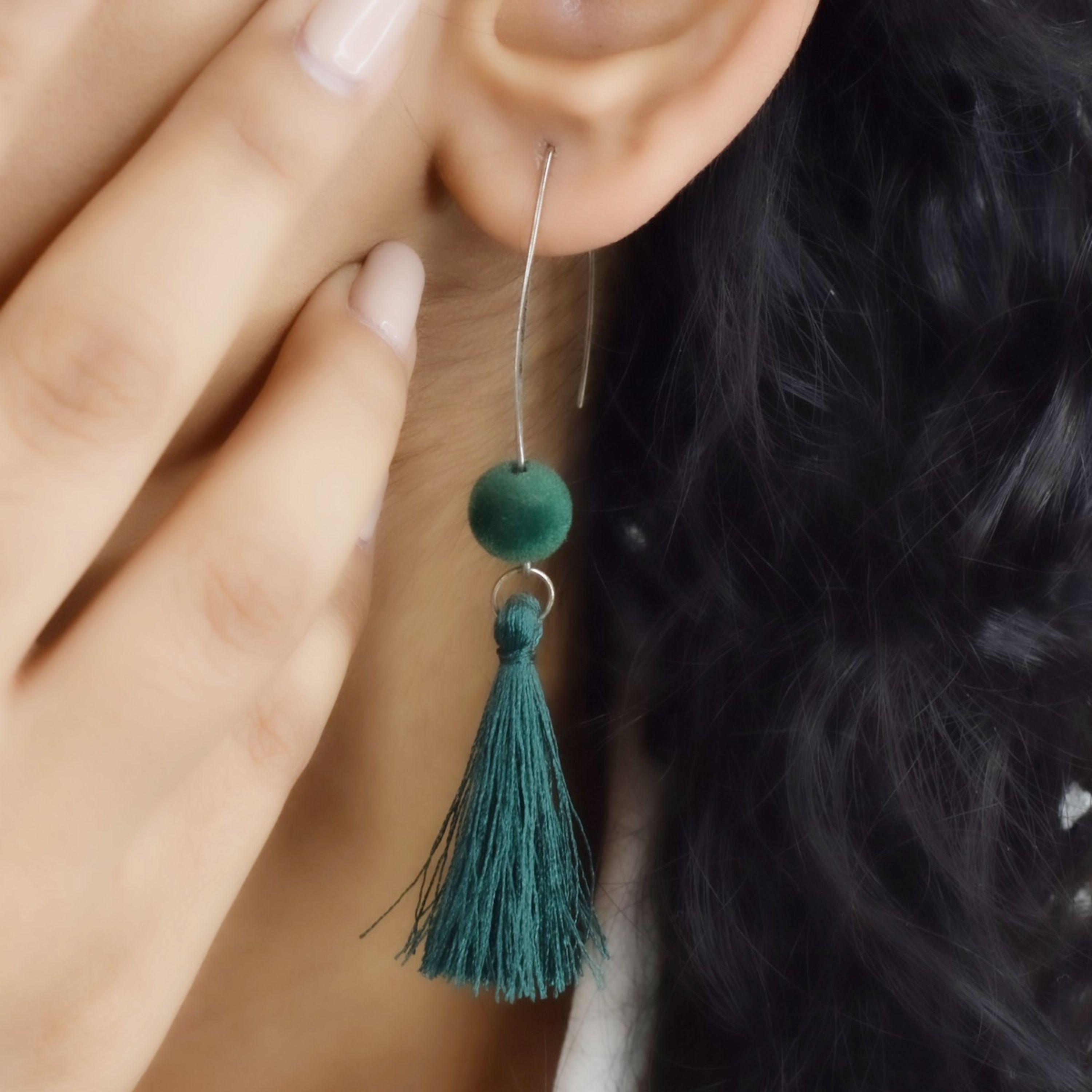 گوشواره آویز فانتزی کد 2815