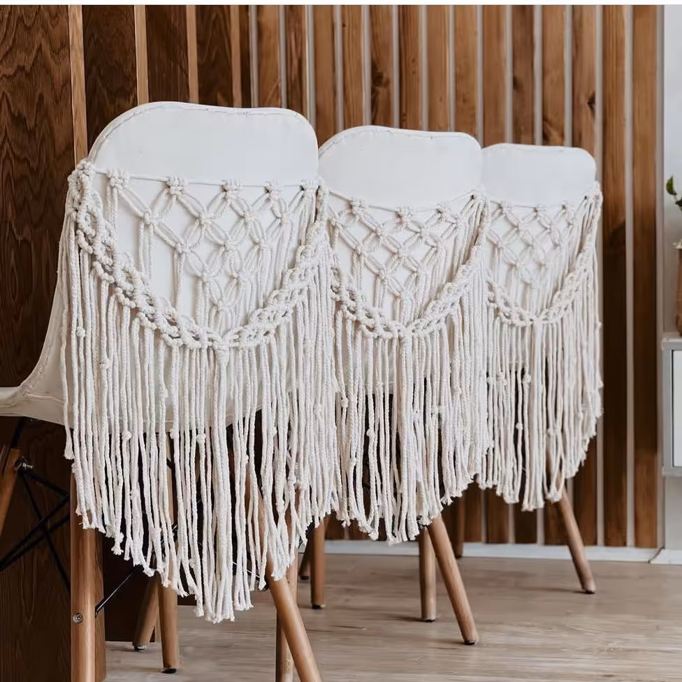 آویز صندلی مکرومه بافت 