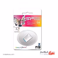 قیمت و خرید فلش مموری سیلیکون پاور Silicon Touch T06 ظرفیت 64 گیگابایت USB 2.0 - شبکه ساز