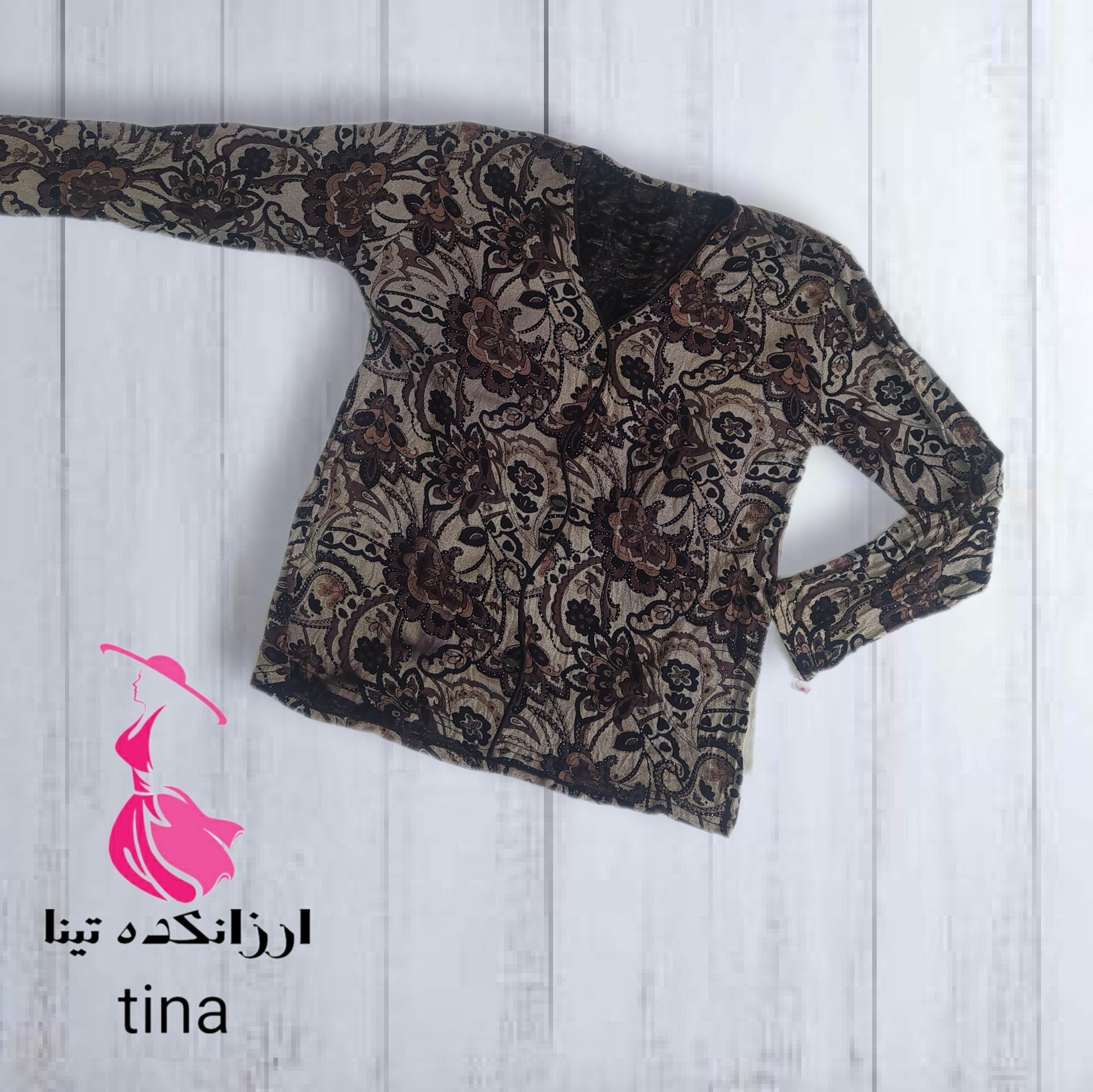 بلوز خوشگل نخی 