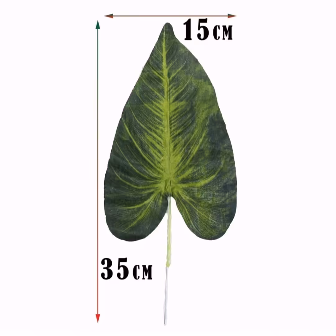 گل مصنوعی دسته ده تایی برگ گوش گرگی