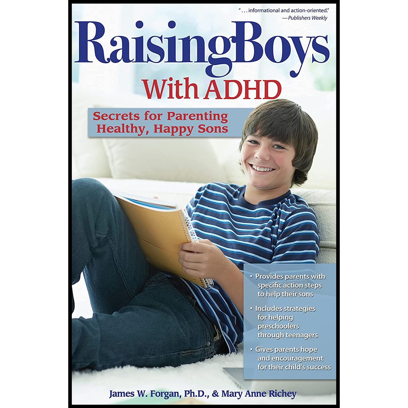 کتاب زبان اصلی Raising Boys With ADHD اثر Mary Anne RicheyJames W Forgan