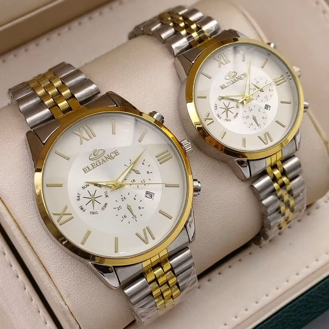 ست ساعت الگانس استیل