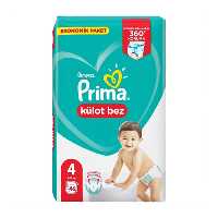 پوشک شورتی پریما پمپرز سایز 4 بسته 46 عددی