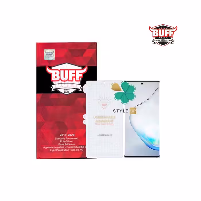 محافظ صفحه Hydrogel گوشی سامسونگ Samsung Note 10 برند Buff