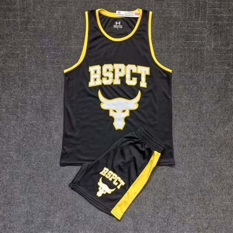 ست  رکابی و شورت بسکتبالی طرح راک