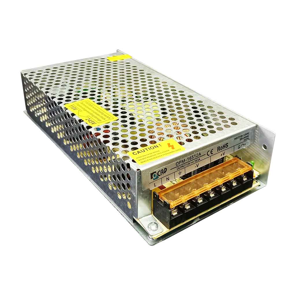 آداپتور مرکزی دوربین مداربسته 12ولت 16.5آمپر اکپ Ocap OPM-16512A