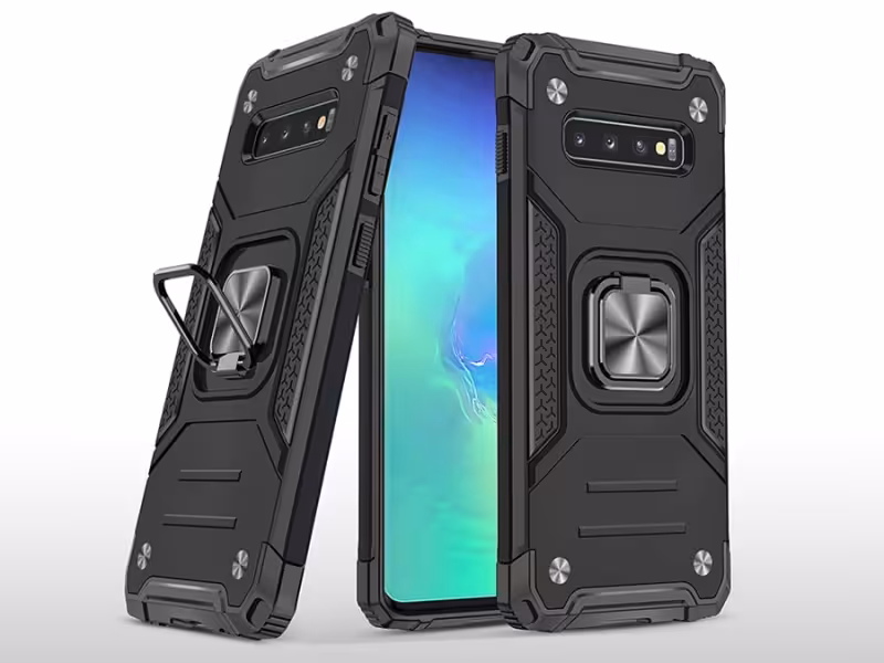 قاب محافظ حلقه دار سامسونگ Samsung Galaxy S10 Finger Ring Case