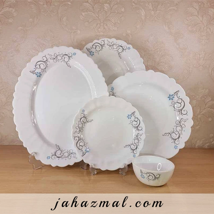 سرویس آرکوپال مقصود طرح اینتیمینی آبی 25 پارچه