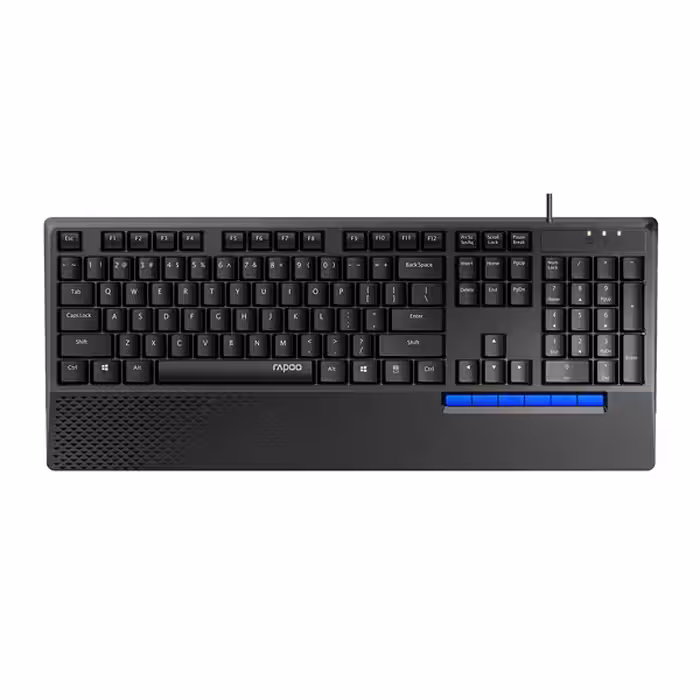کیبورد باسیم  رپو  Rapoo  Wired Spill-resistant Keyboard  NK2000