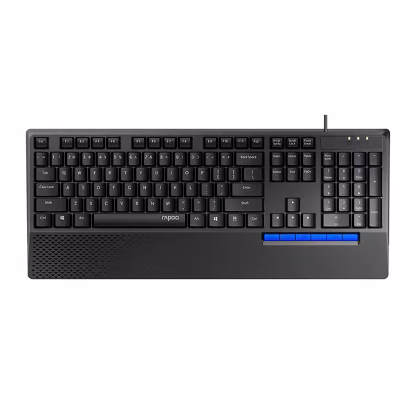 کیبورد باسیم  رپو  Rapoo  Wired Spill-resistant Keyboard  NK2000