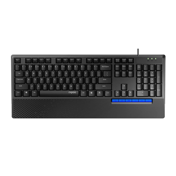کیبورد باسیم رپو Rapoo Wired Spill-resistant Keyboard NK2000