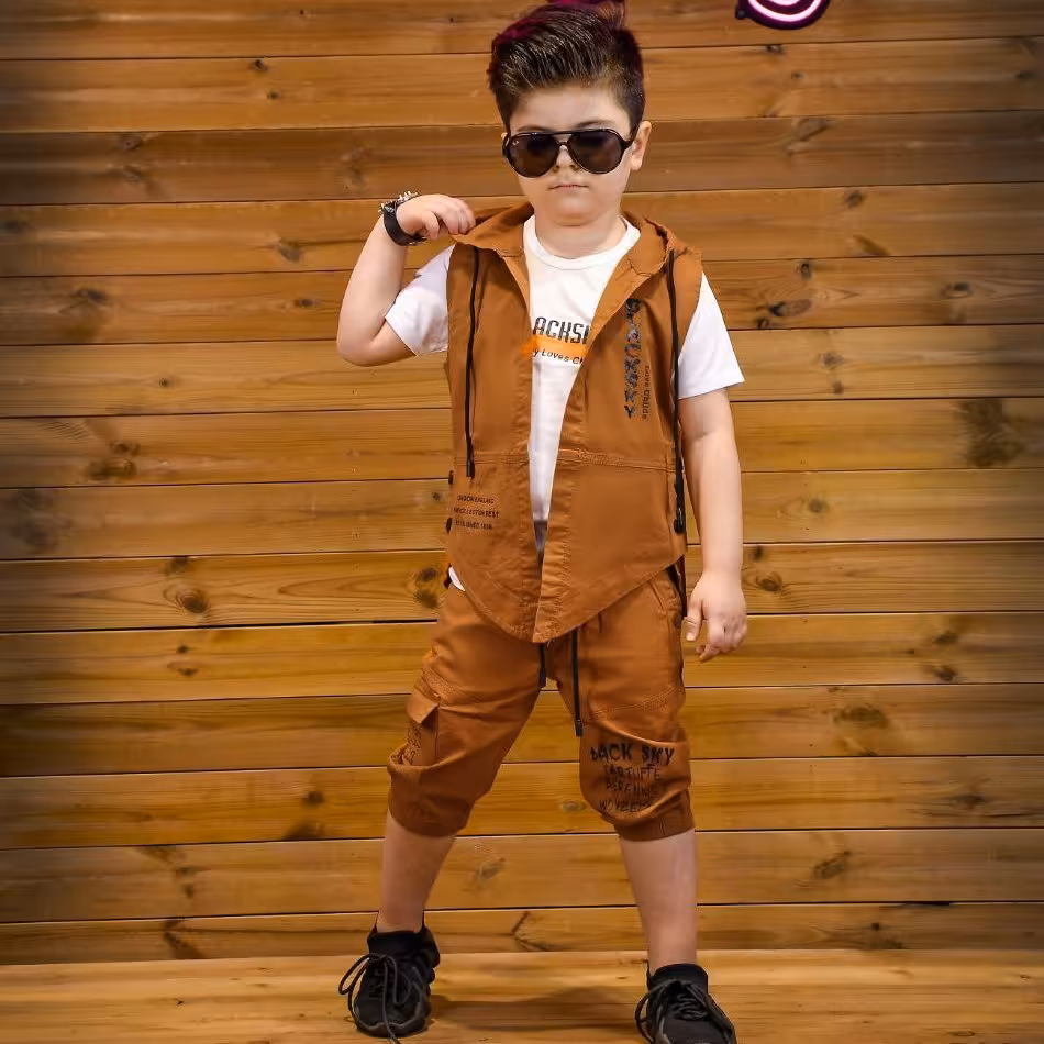 سه تیکه اسپرت آستن کوتاه تابستانی