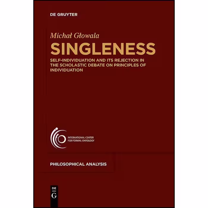 کتاب زبان اصلی Singleness اثر Michal Glowala انتشارات De Gruyter