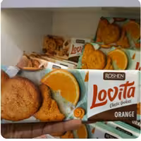 کوکی روشن لاویتا باطعم پرتقال 150گرمی