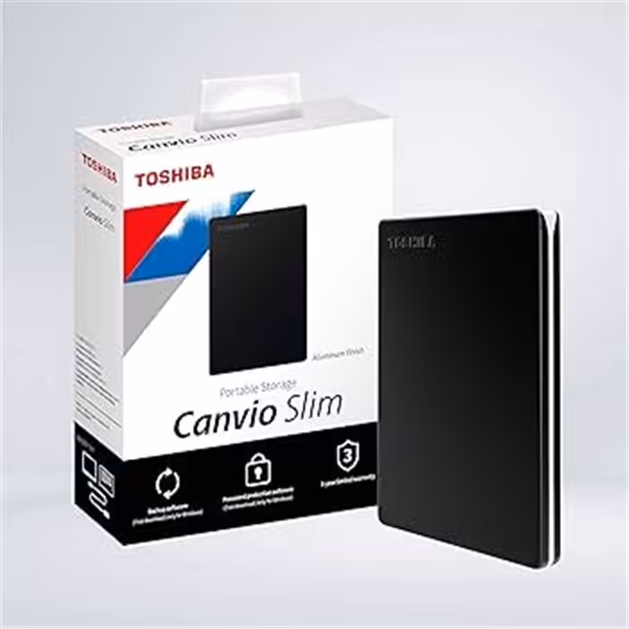 هارد اکسترنال توشیبا Canvio Slim3 1TB