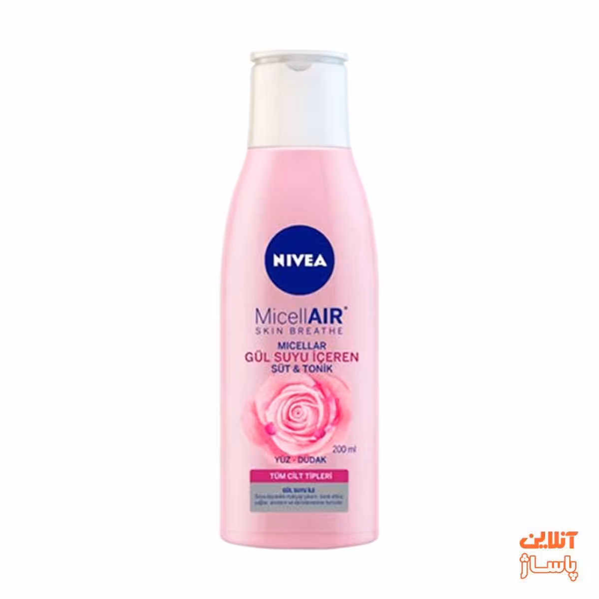 شیر پاک کن و تونیک نیوآ مدل MicellAIR حجم 200 میلی لیتر