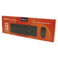 موس و کیبورد سیمی هترون مدل  Hatron HKC221